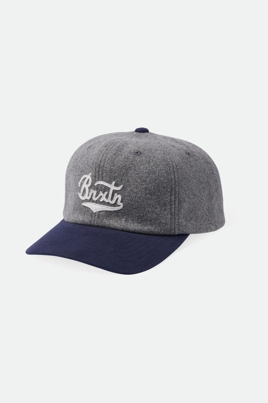 BURT MP CAP -  HEATHER GREY/WASHED NAVY