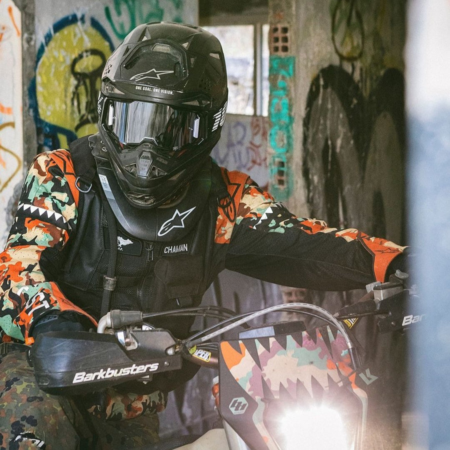 EL SOLITARIO MOWAT DRYSTAR® CAMO JACKET X ALPINESTARS -  CAMO COLORFUL