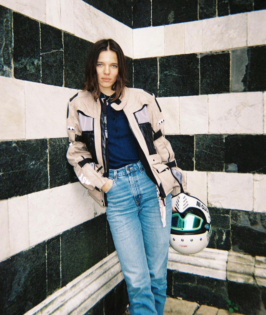 EL SOLITARIO MOWAT DRYSTAR® SAND JACKET X ALPINESTARS -  SAND