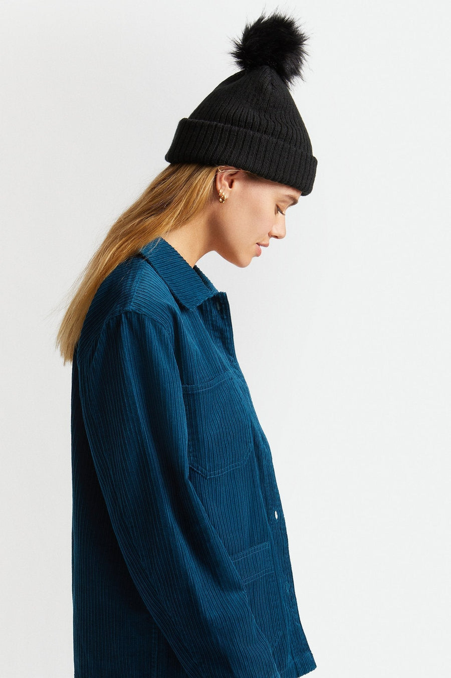 ALISON BEANIE -  BLACK