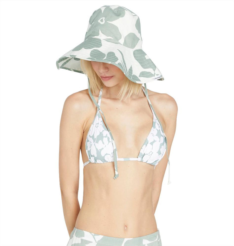 COCO HO WIDE BRIM BKT -  SEA GLASS