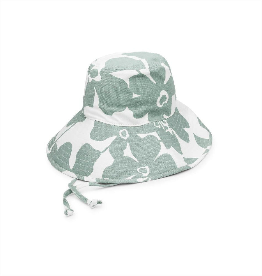 COCO HO WIDE BRIM BKT -  SEA GLASS