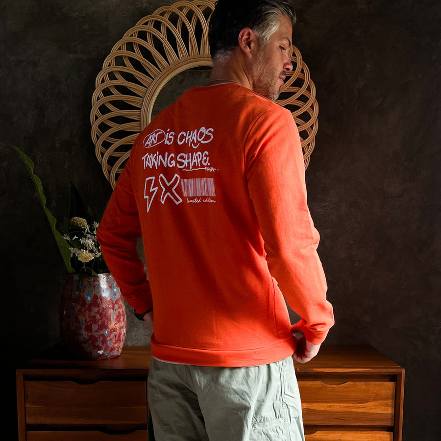 ART IS CHAOS -  ORANGE