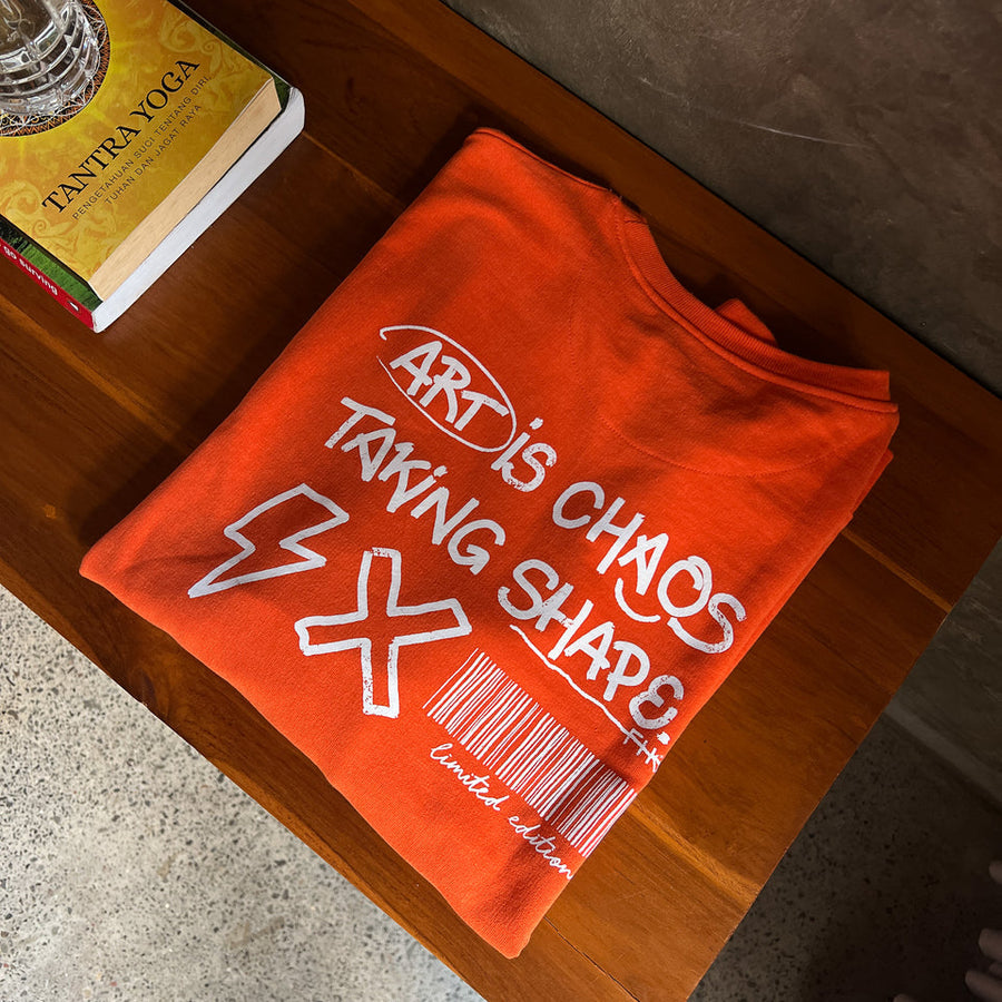 ART IS CHAOS -  ORANGE
