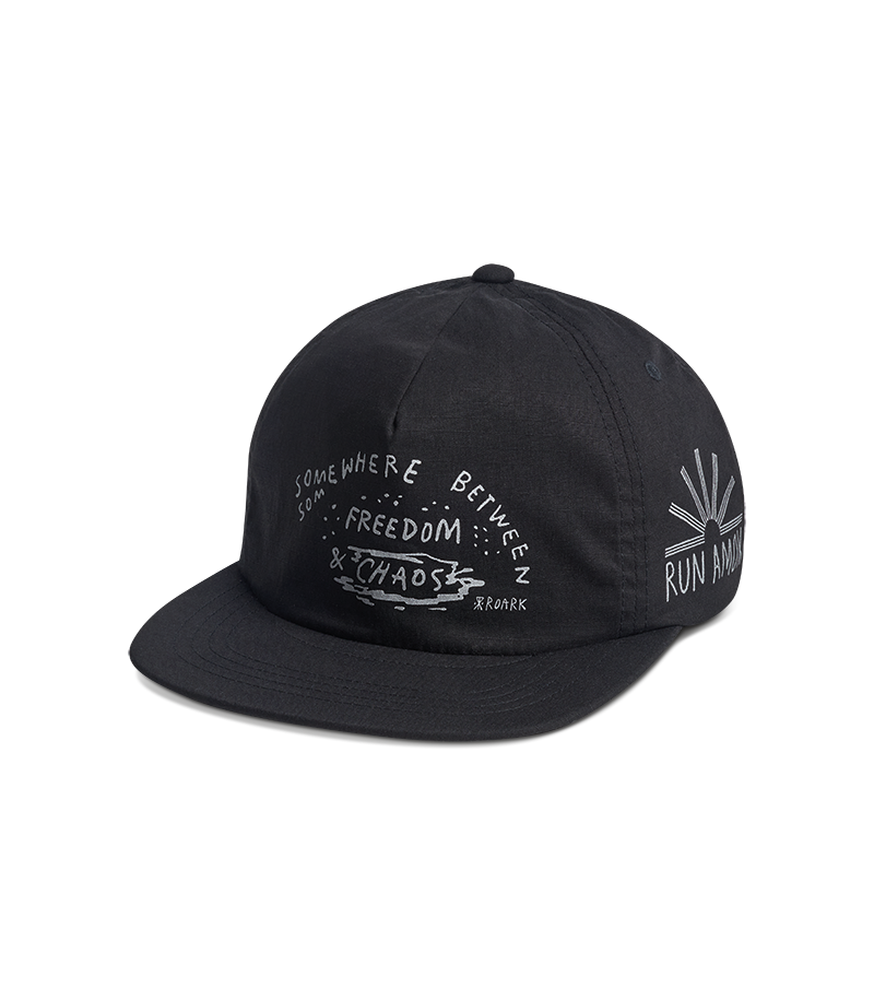 FREEDOM N CHAOS 5 PANEL -  BLACK