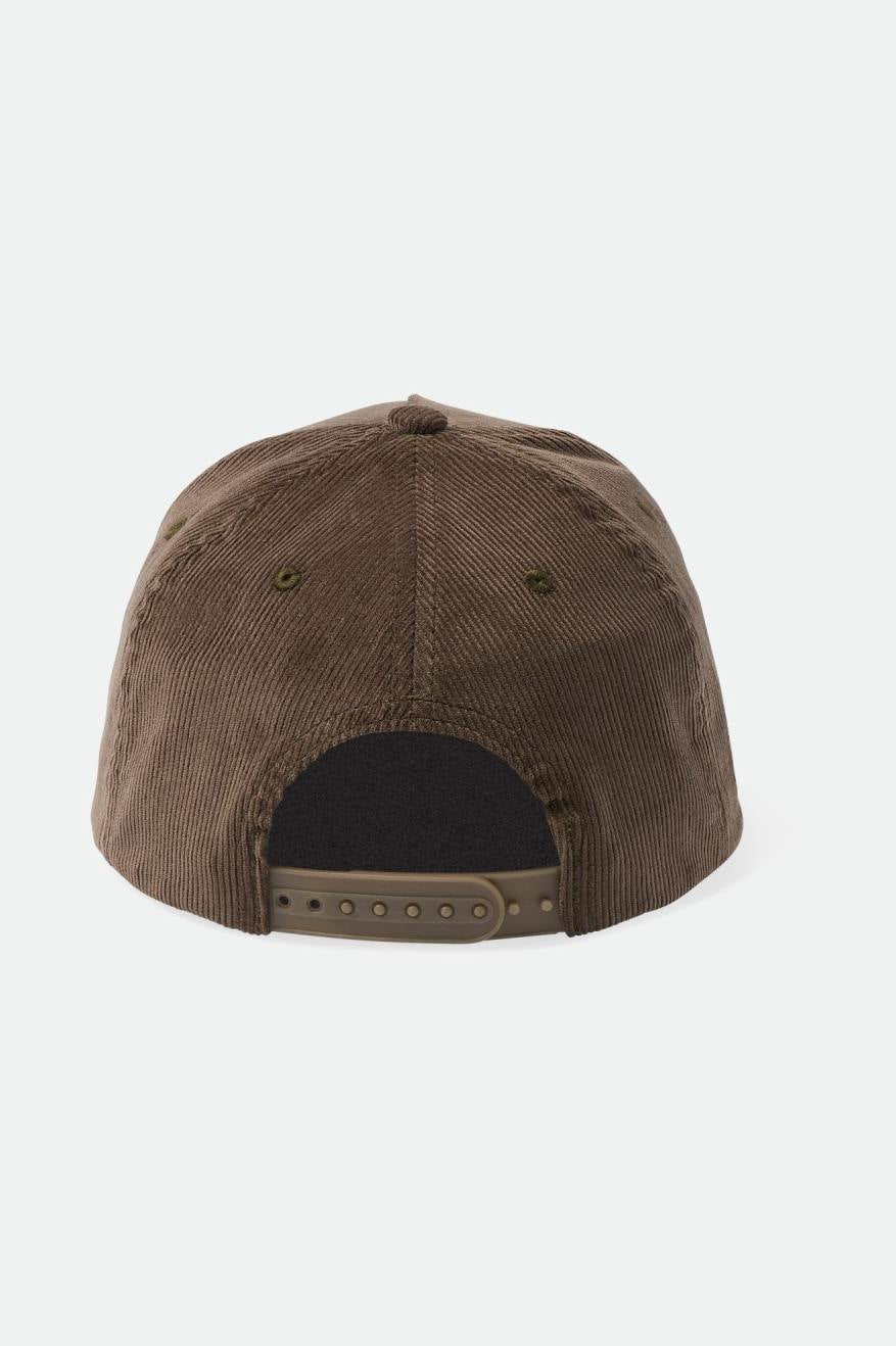 CREST C MP SNAPBACK -  DARK EARTH CORD