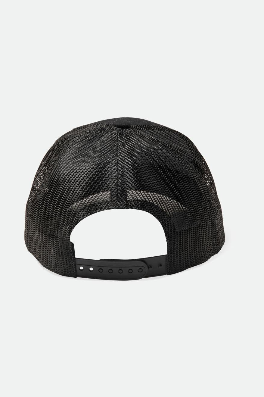 CREST X MP MESH CAP -  BLACK/BLACK
