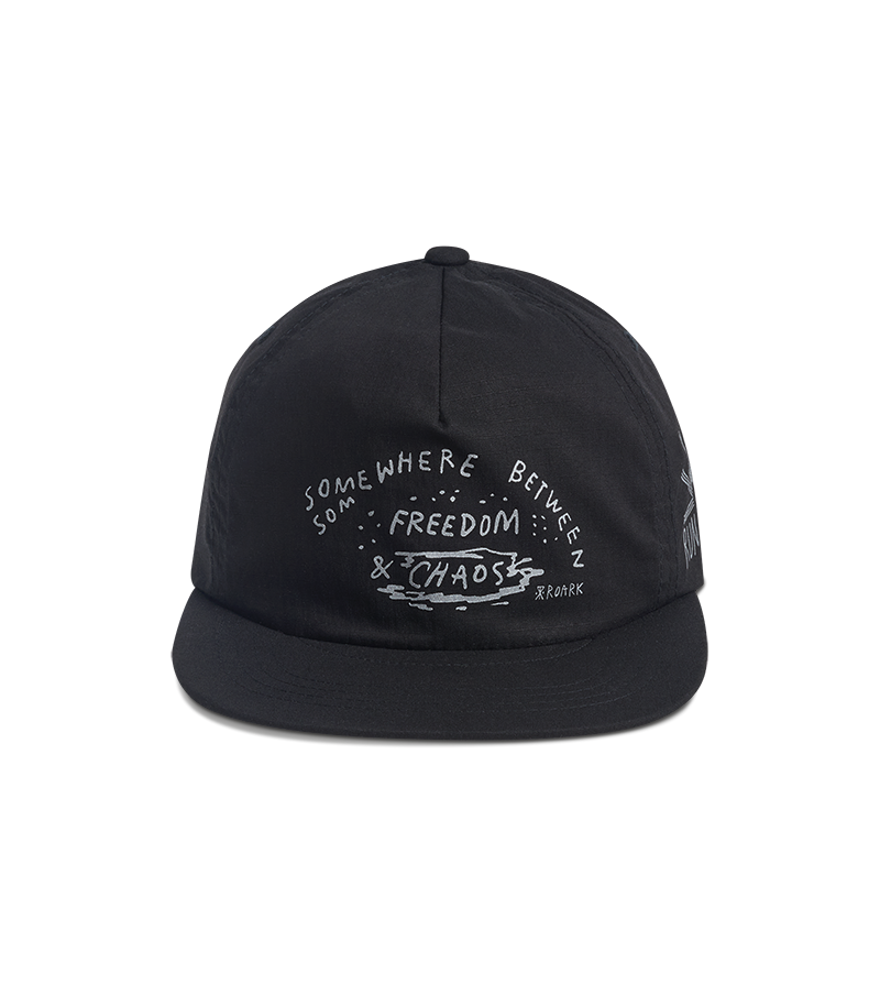 FREEDOM N CHAOS 5 PANEL -  BLACK