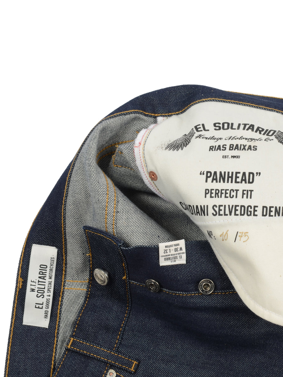 PANHEAD REGULAR RAW SELVEDGE -  INDIGO