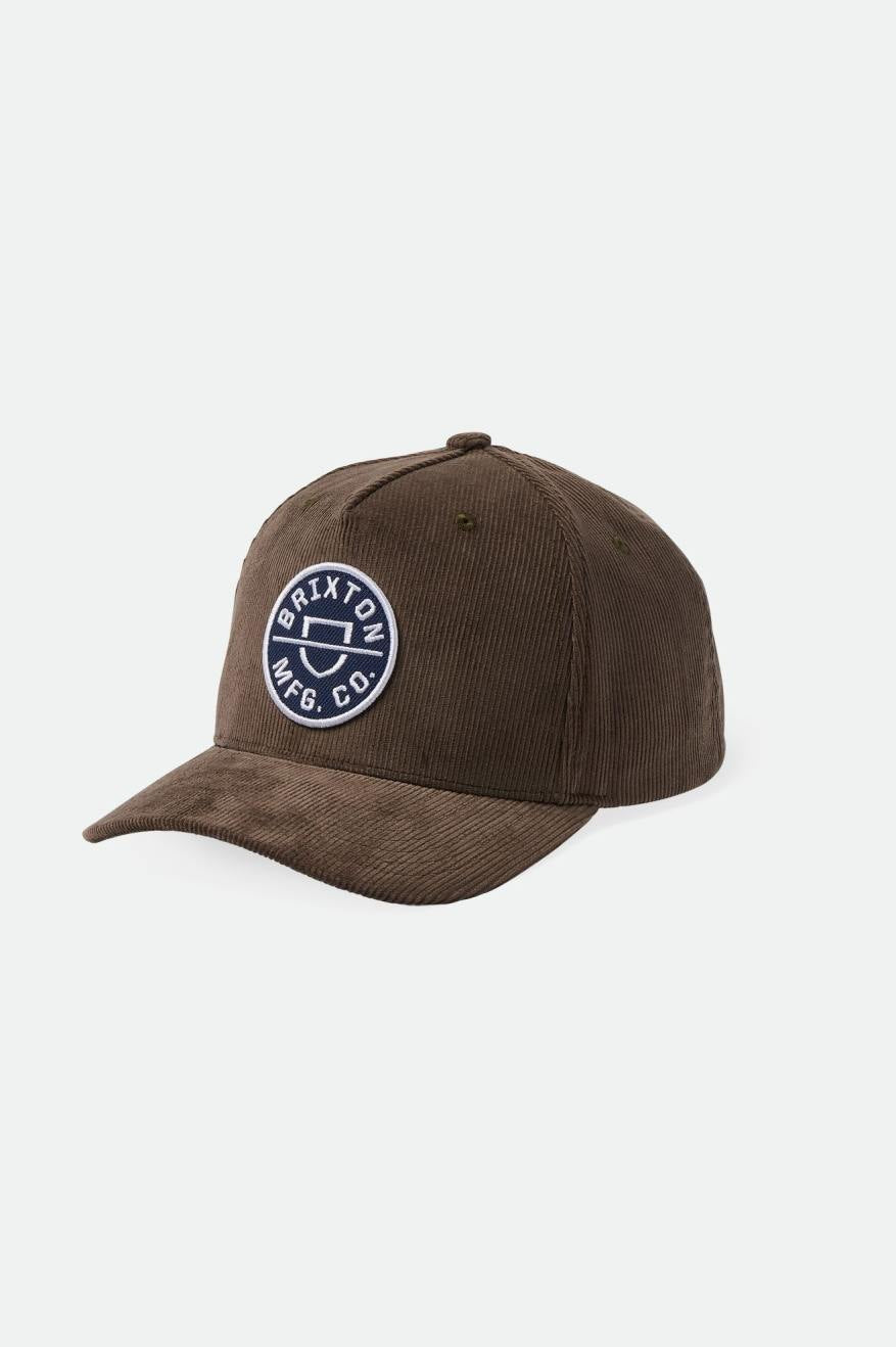 CREST C MP SNAPBACK -  DARK EARTH CORD