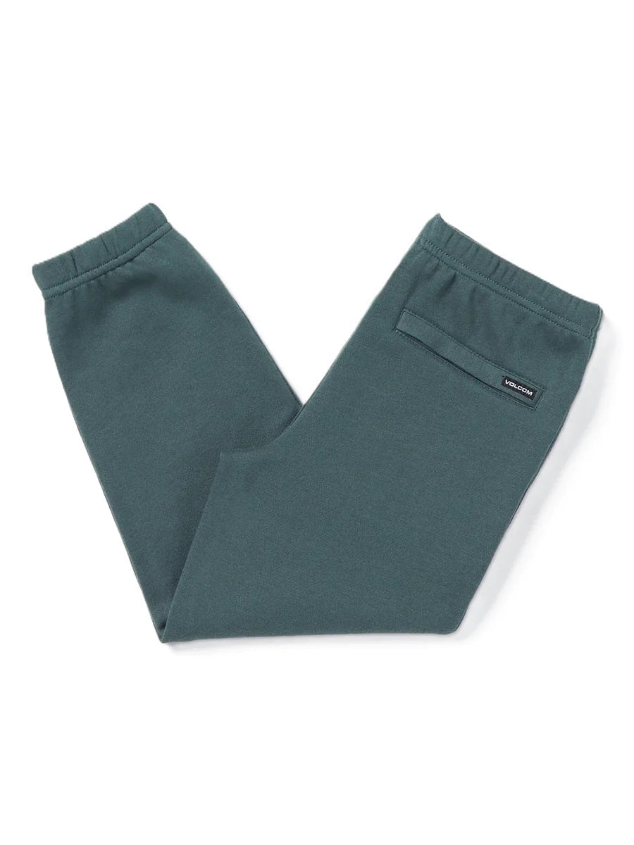 LITTLE BOY - ICONIC STONE FLEECE PANT - DARK SLATE