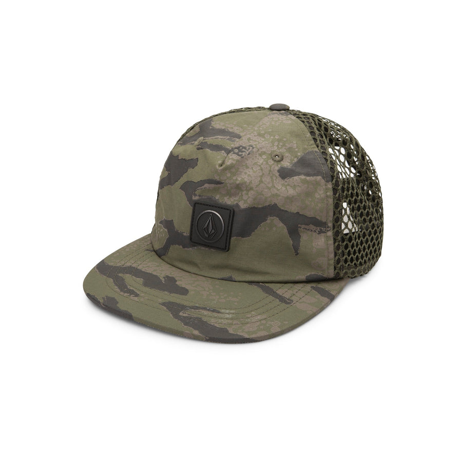 STONE TRIP TRUCKER  -  SQUADRON GREEN