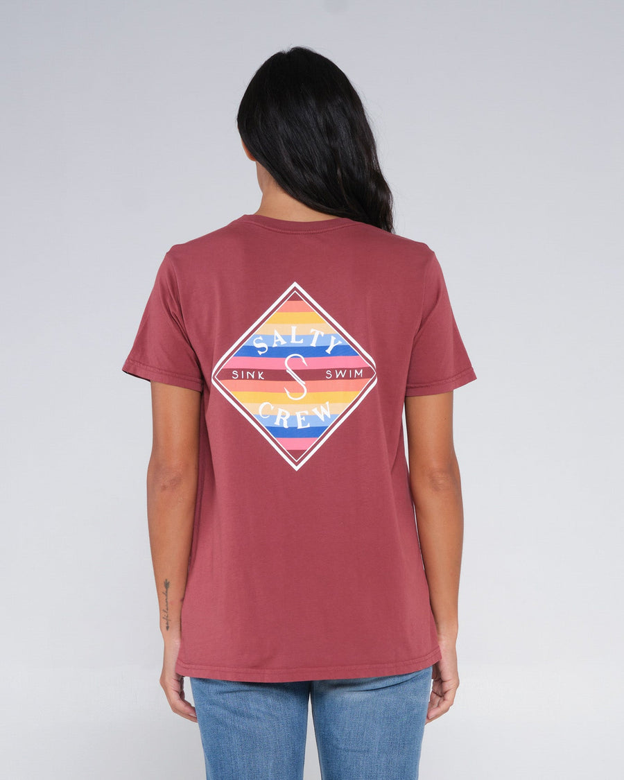 TIPPET FILL BOYFRIEND TEE -  SPICED