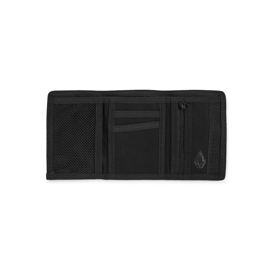 RANSO TRIFOLD WALLET  -  BLACK