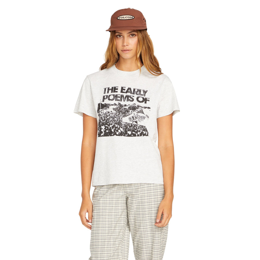 LOCK IT UP TEE - LIGHT GREY