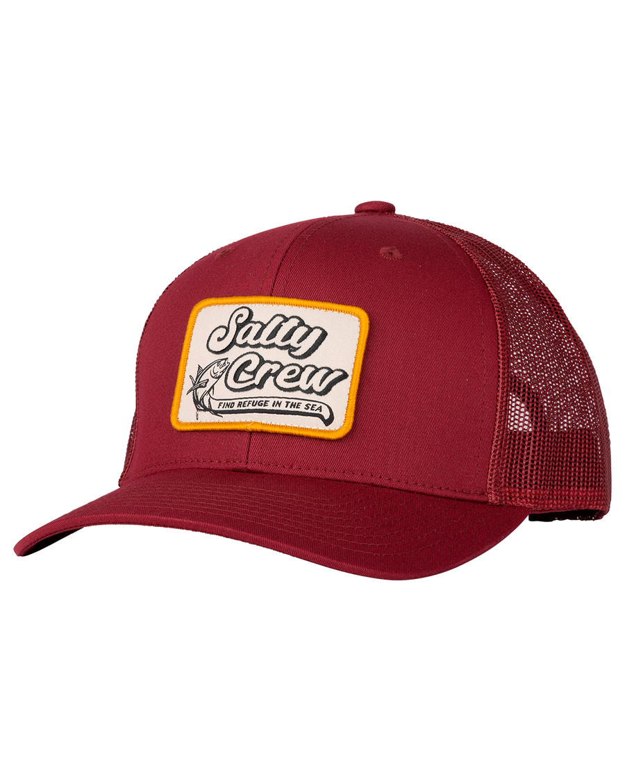 RETRO CATCH RETRO TRUCKER -  CRANBERRY