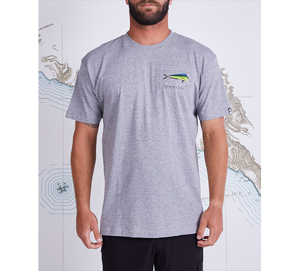 EL DORADO PREMIUM S/S TEE -  ATHLETIC HEATHER