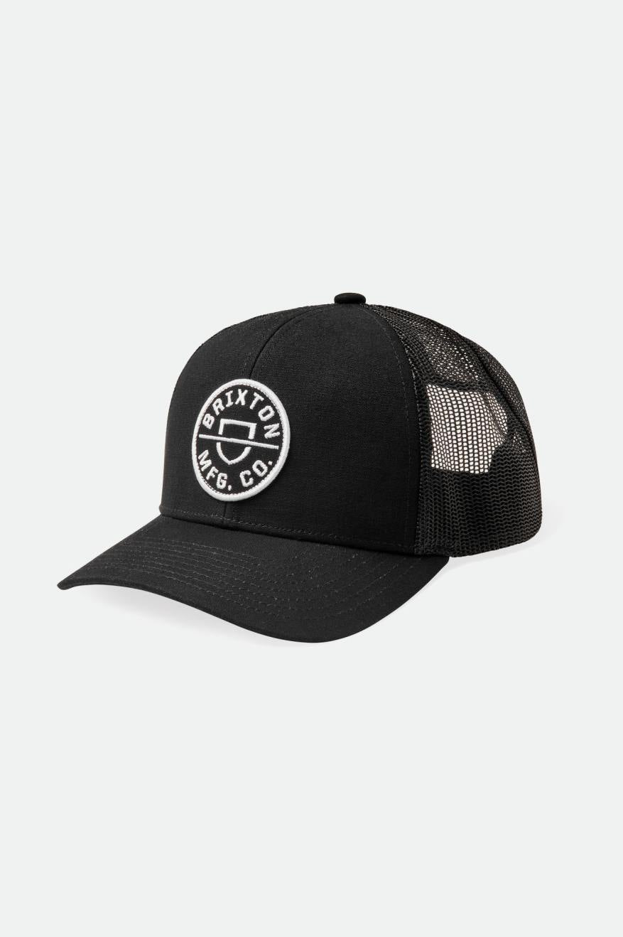 CREST X MP MESH CAP -  BLACK/BLACK