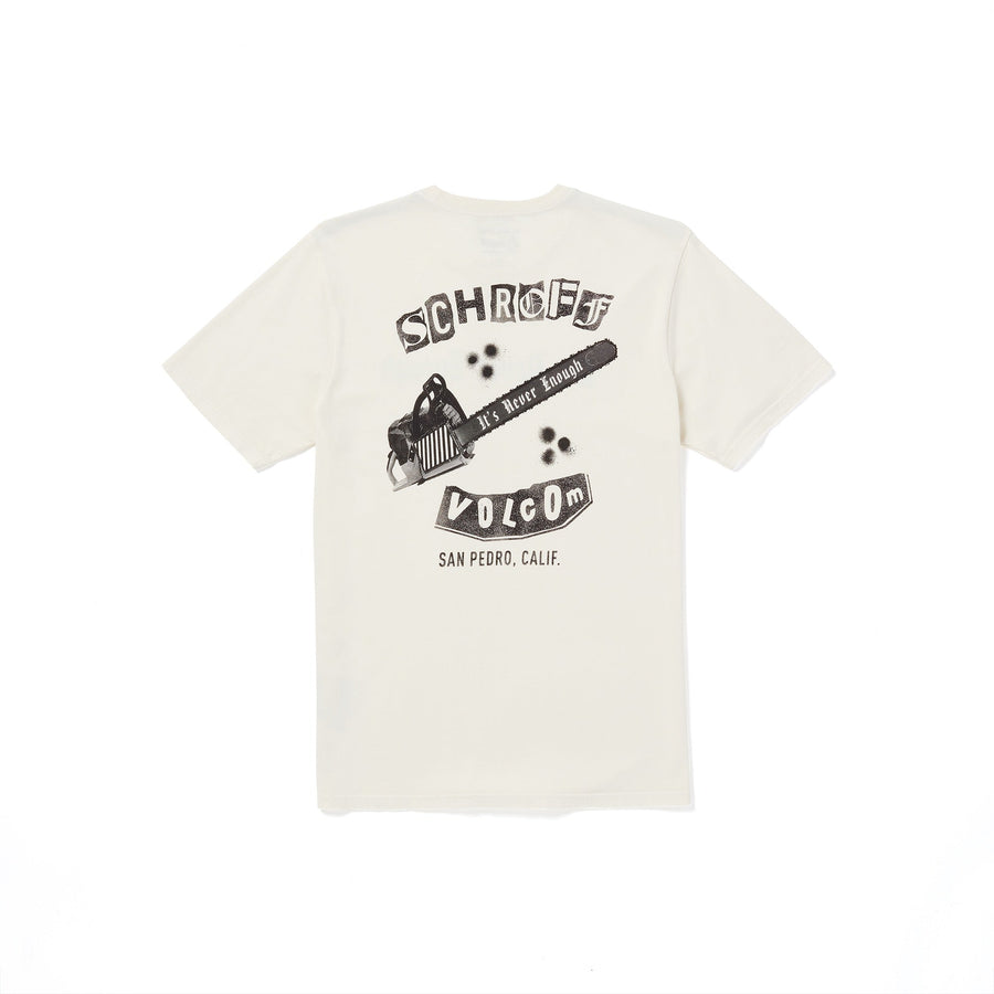 SCHROFF X VOLCOM CHAINSHAW SST -  OFF WHITE