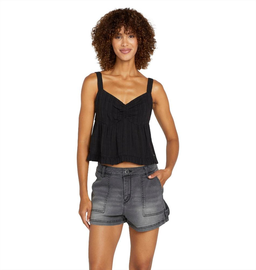 DAY BY THE BAY TOP -  BLACK