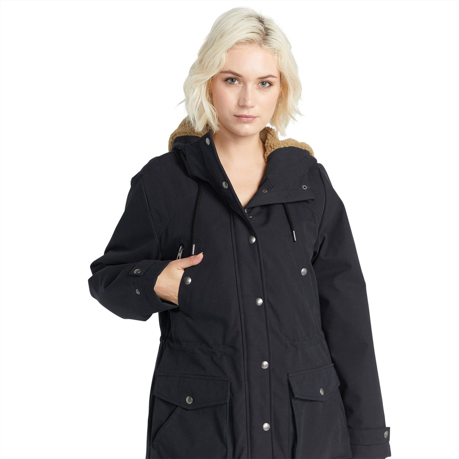 WALK ON BY 5K PARKA - BLACK