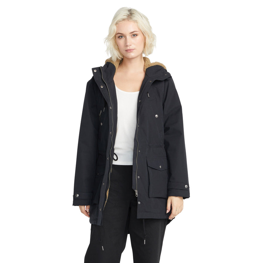 WALK ON BY 5K PARKA - BLACK