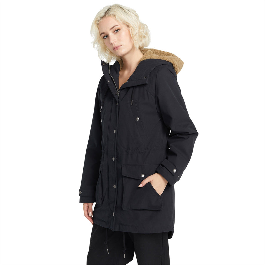 WALK ON BY 5K PARKA - BLACK