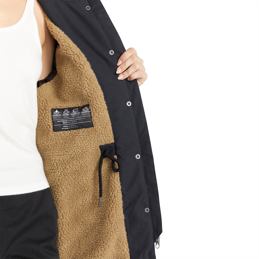 WALK ON BY 5K PARKA - BLACK