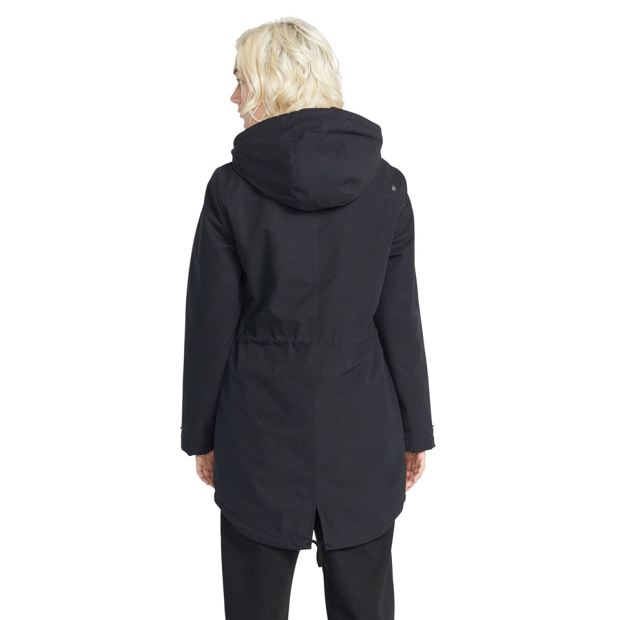 WALK ON BY 5K PARKA - BLACK