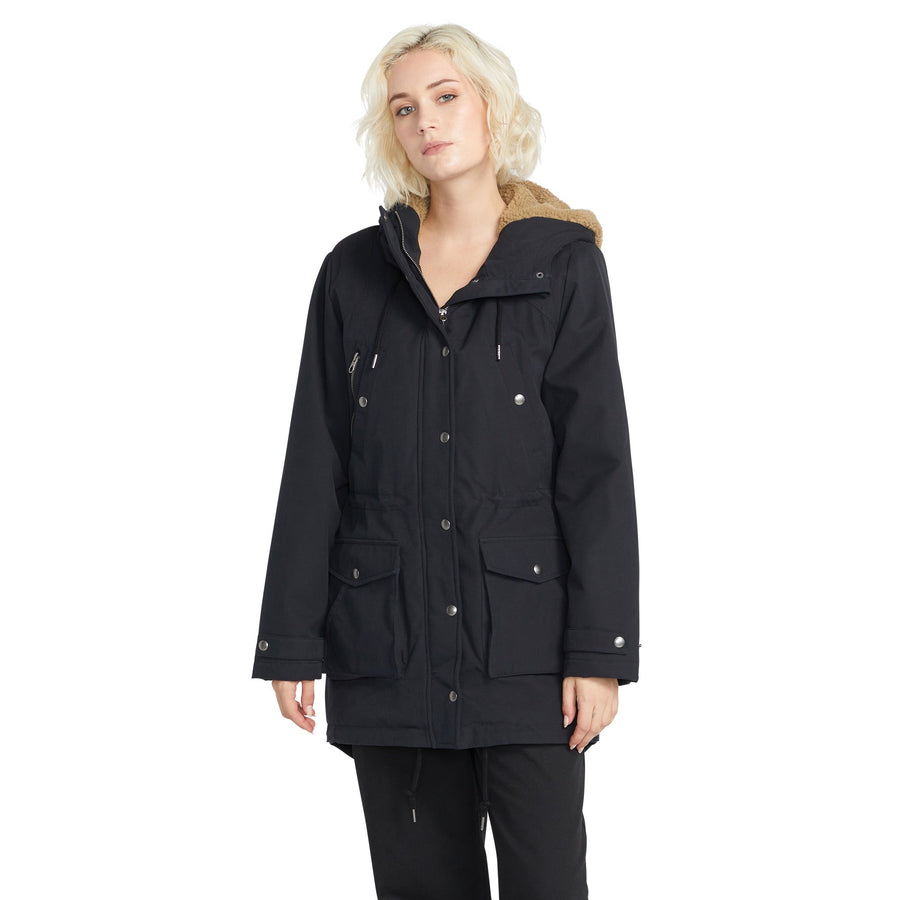 WALK ON BY 5K PARKA - BLACK
