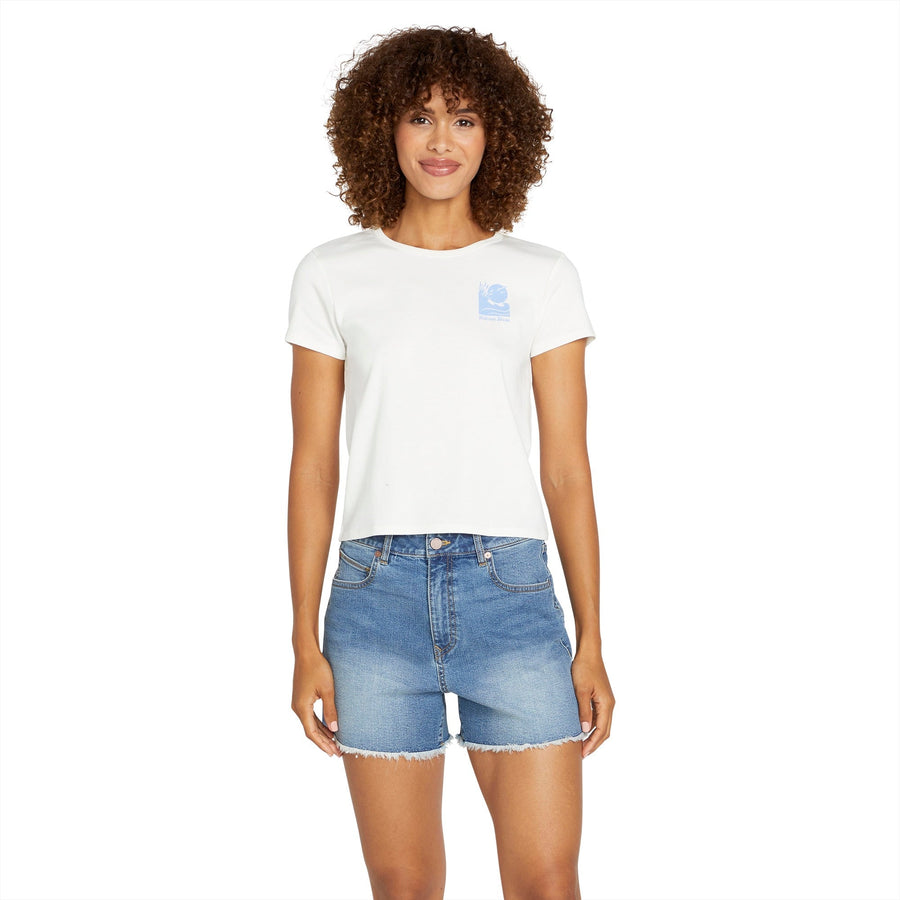 STN STEP HIRISE SHRT -  JASPER BLUE