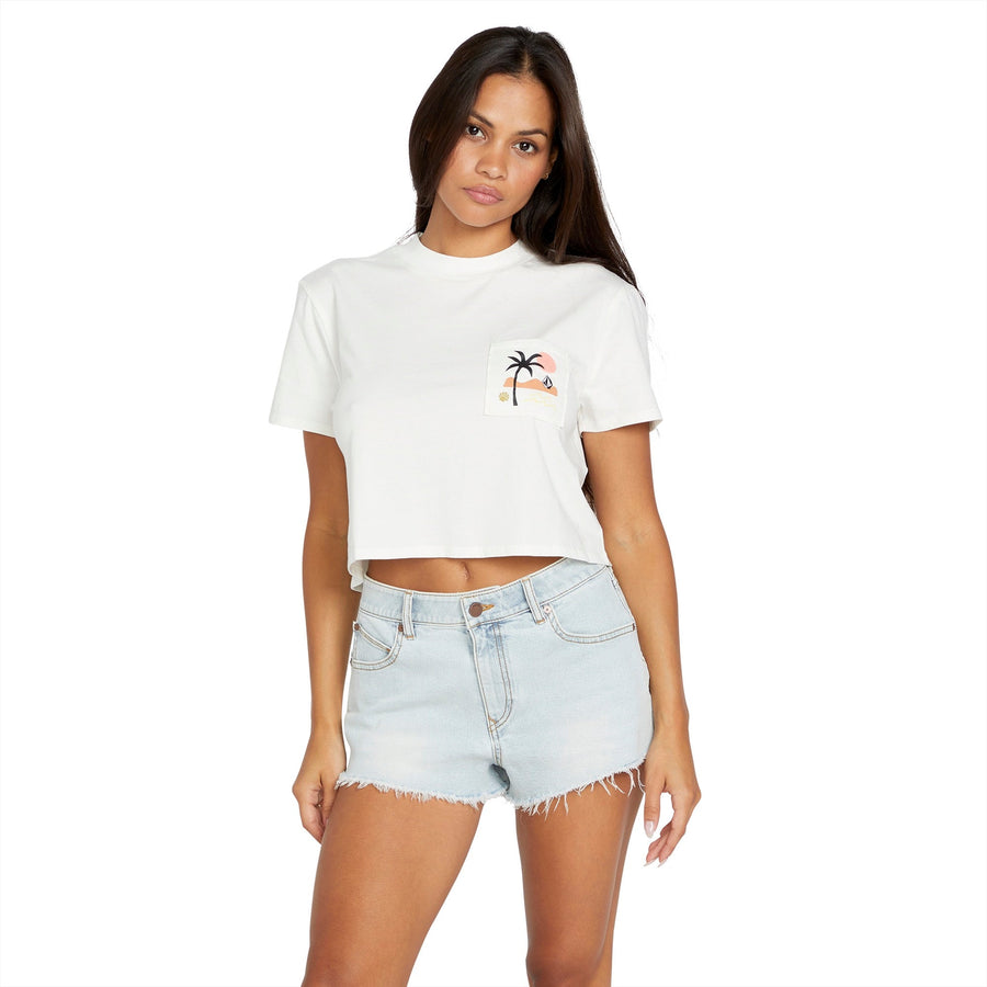 POCKET DIAL TEE -  STAR WHITE