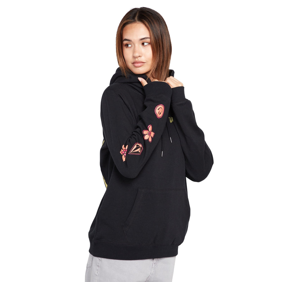 TRULY DEAL HOODIE -  BLACK