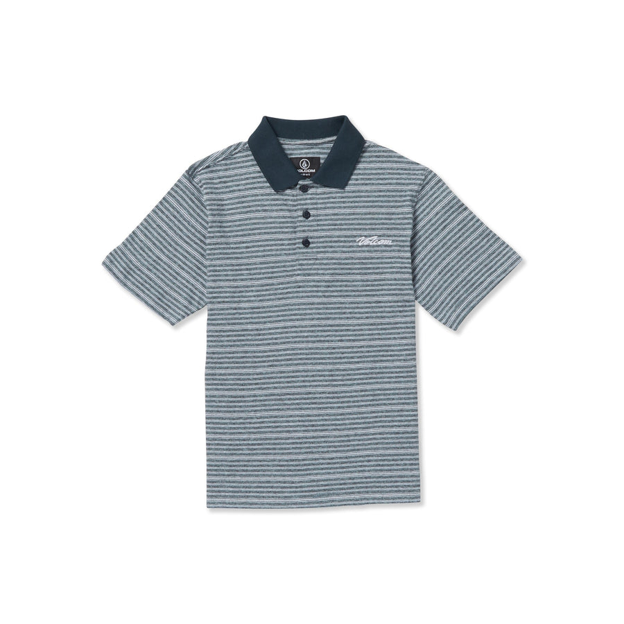 BIG BOY - STATIC STONE POLO SS -  NAVY