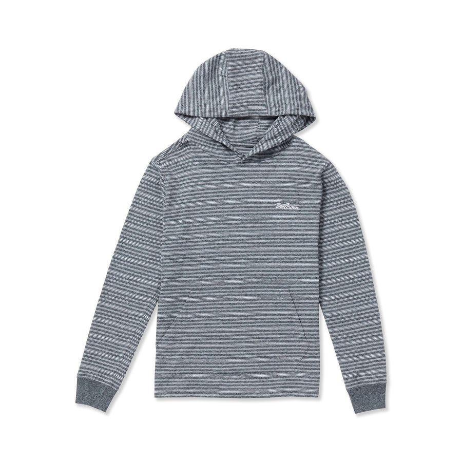BIG BOY - STATIC STONE HOOD LS -  NAVY