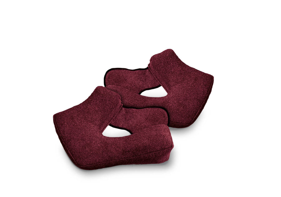 CHEEK PADS -   BURGUNDY