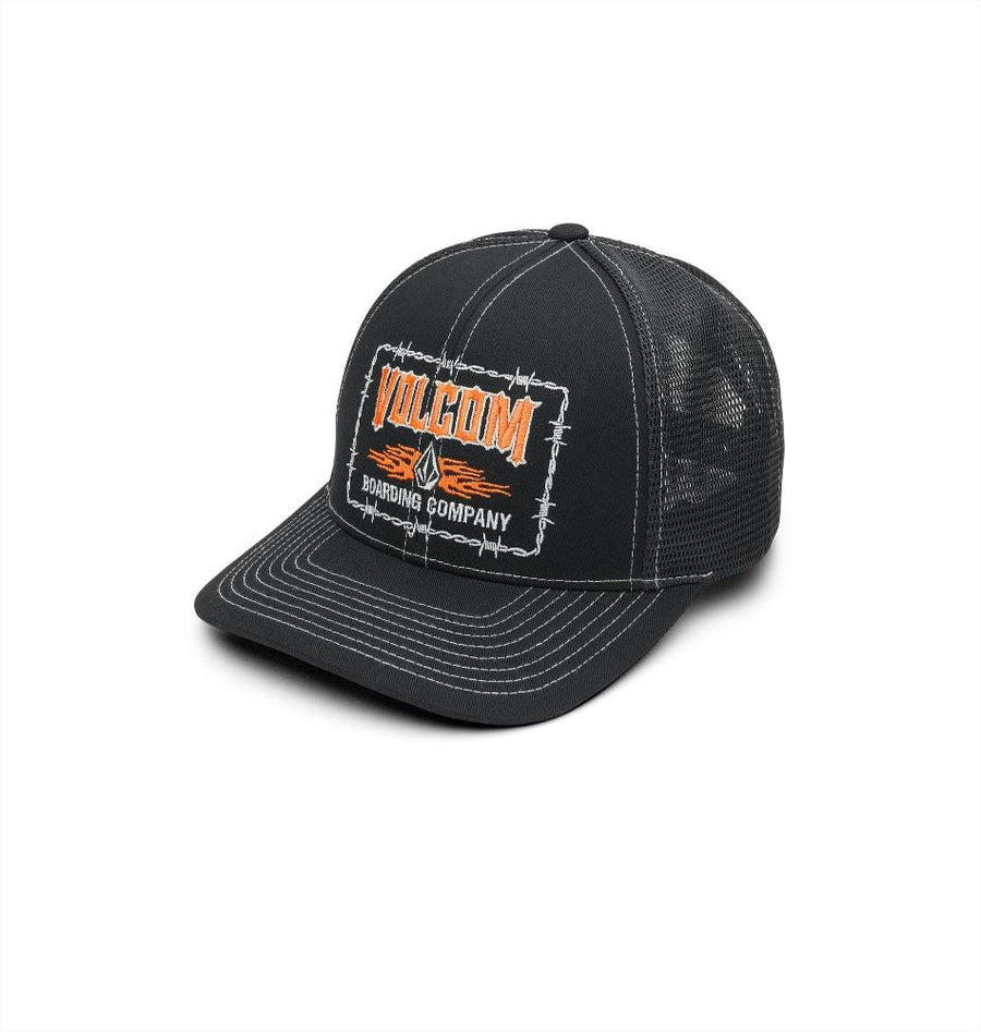 BARB STONE TRUCKER -  BLACK