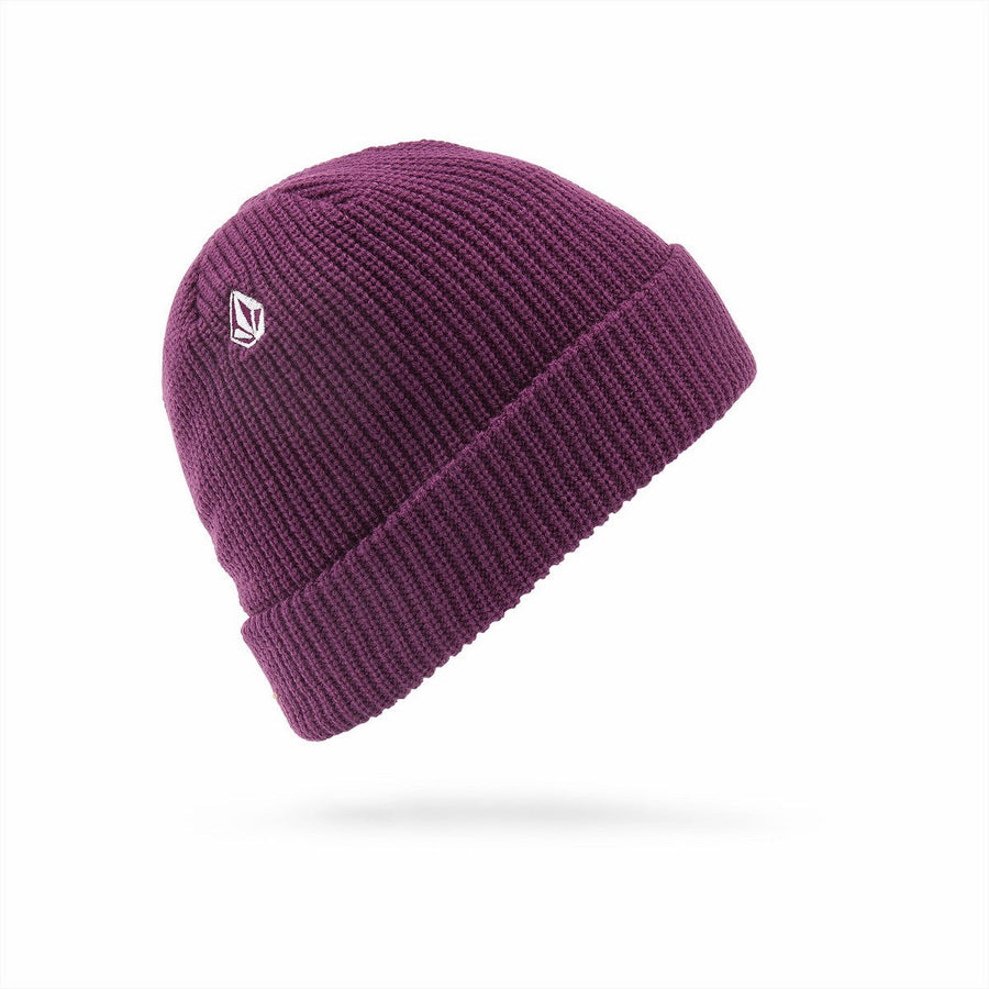 FULL STONE BEANIE -  MULBERRY