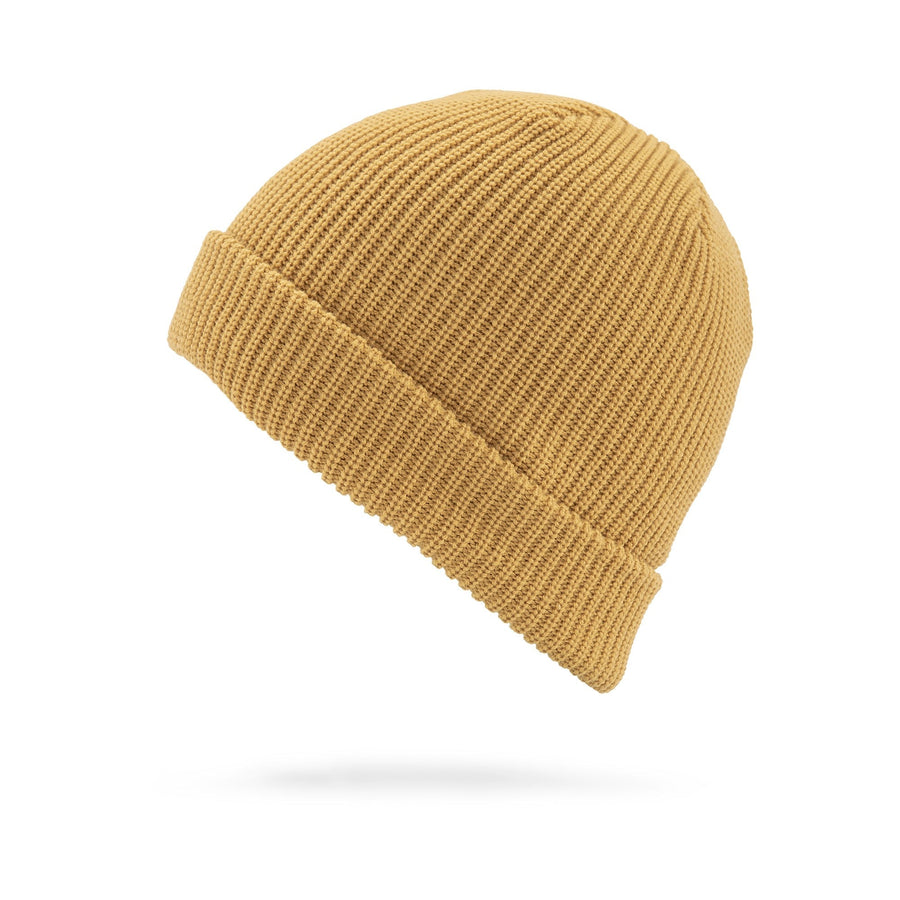 FULL STONE BEANIE -  MUSTARD