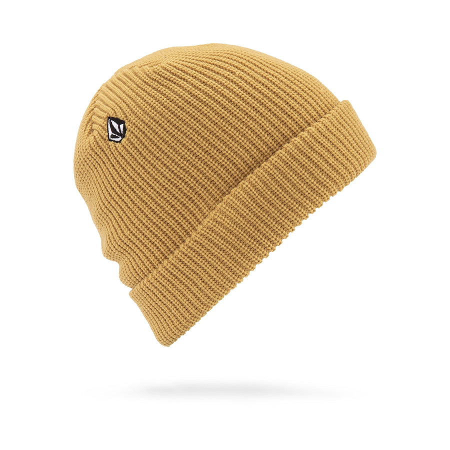 FULL STONE BEANIE -  MUSTARD