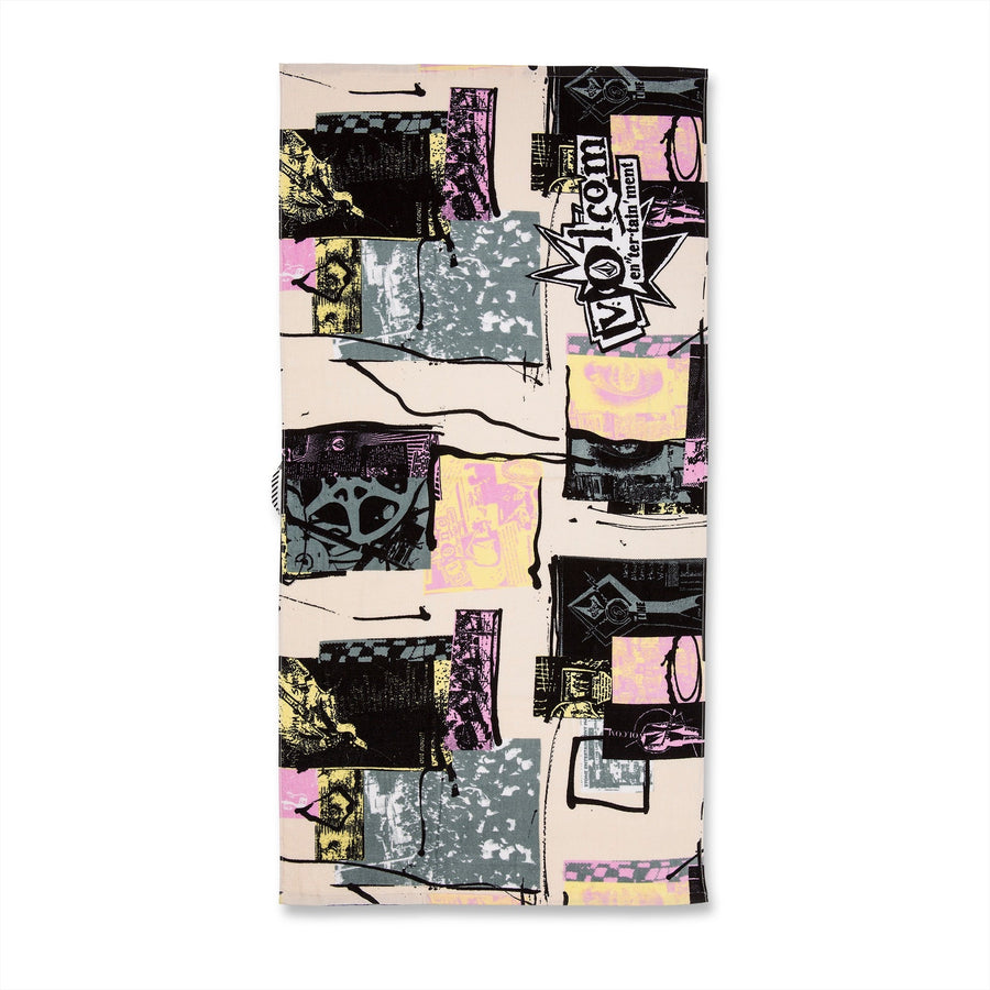 V ENT FLYER TOWEL -  WHITECAP GREY
