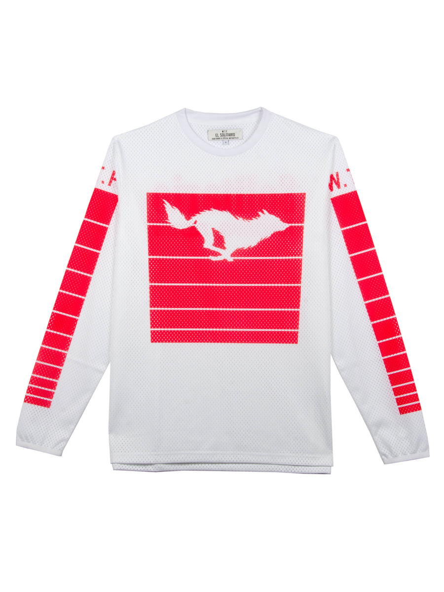 RACING TYPE 1 WHITE MX JERSEY -  WHITE