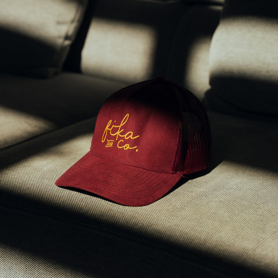 SUEDE BURGUNDY -  BERGUNDY