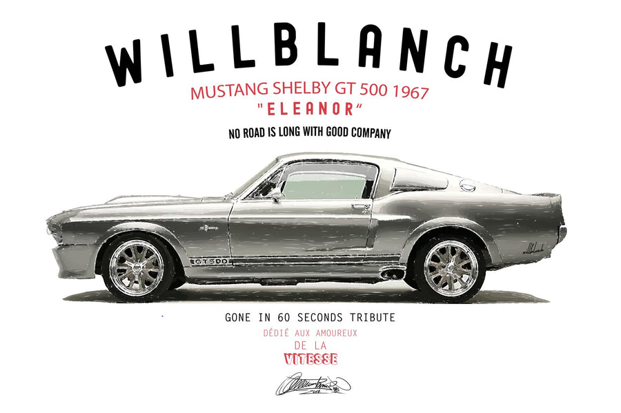 MUSTANG -  WHITE