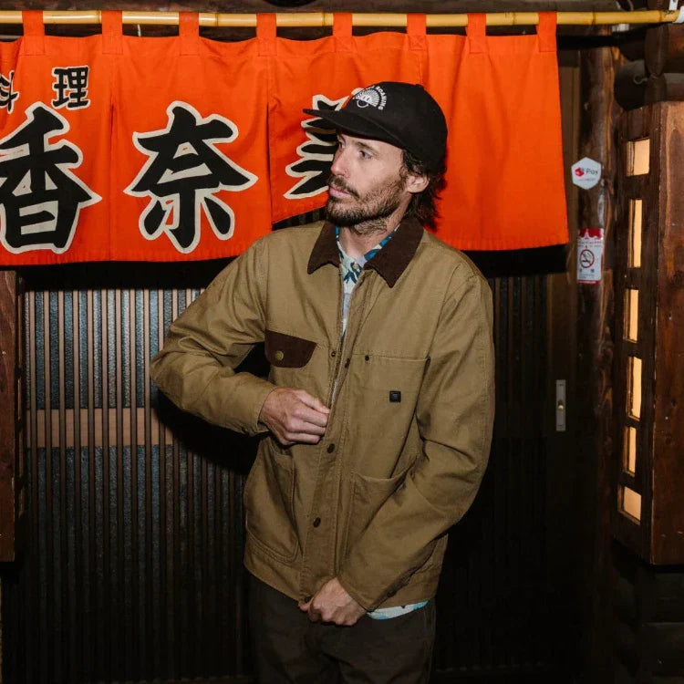 DECKHAND JACKET -  DARK KHAKI