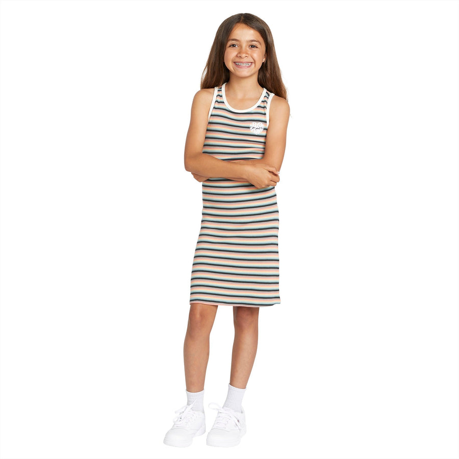 LIL KNIT DRESS -  REEF PINK