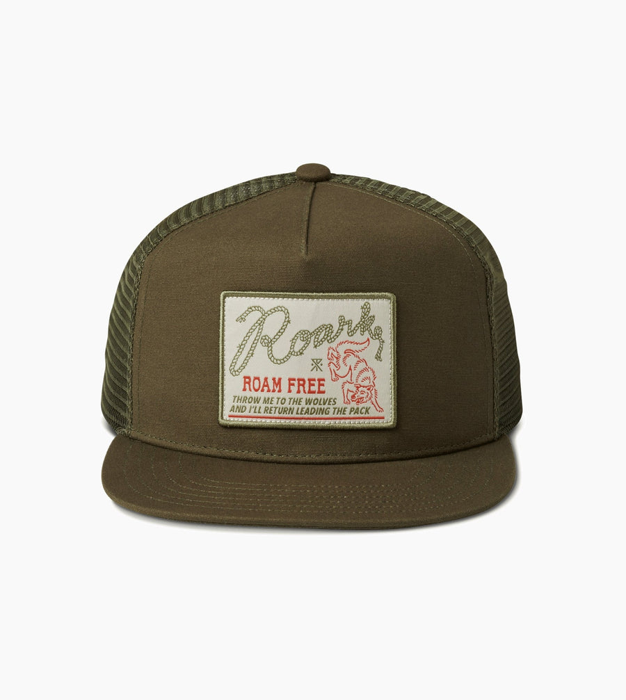STATION TRUCKER HAT - MILITARY