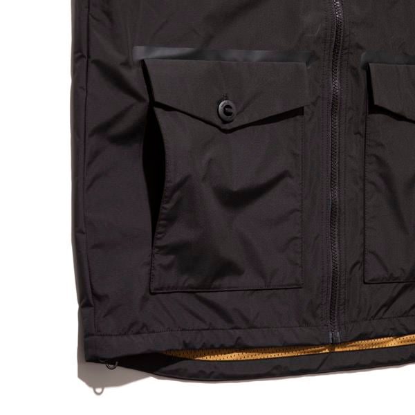 CASCADE RAIN SHELL -  BLACK