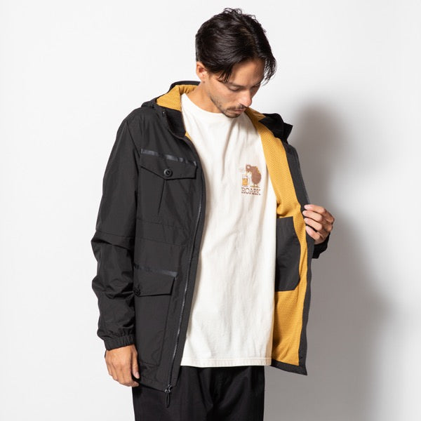CASCADE RAIN SHELL -  BLACK