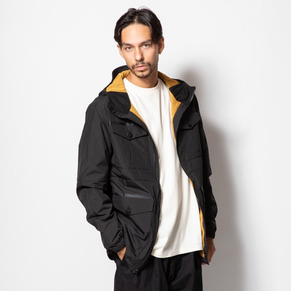 CASCADE RAIN SHELL -  BLACK